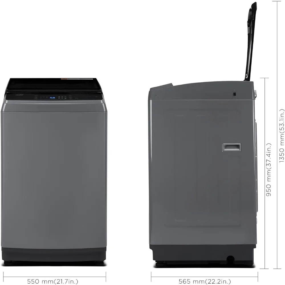 Washing Machine 2.4 Cu.ft LED Portable Washing Machine and Washer Lavadora Port&aacute;til Compact Laundry, 8 Models, Environmentally