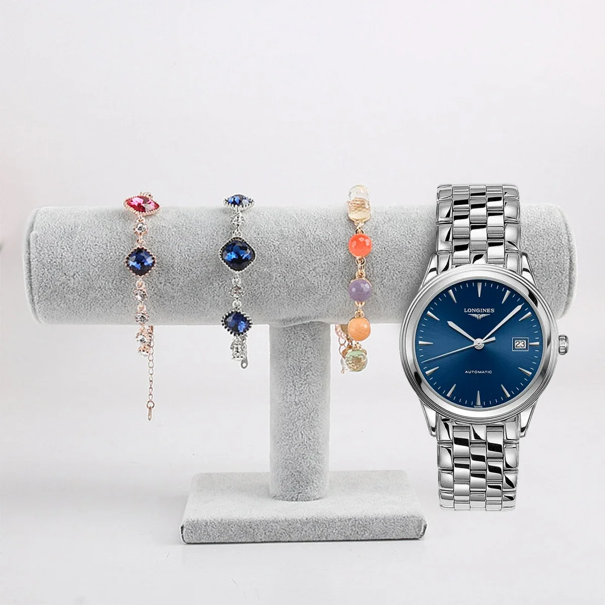 Jewelry Chain Hairband Watch Necklace Watch Bracelet Display Stand Rack Holder T-bar Bracelet Display Stand Holder