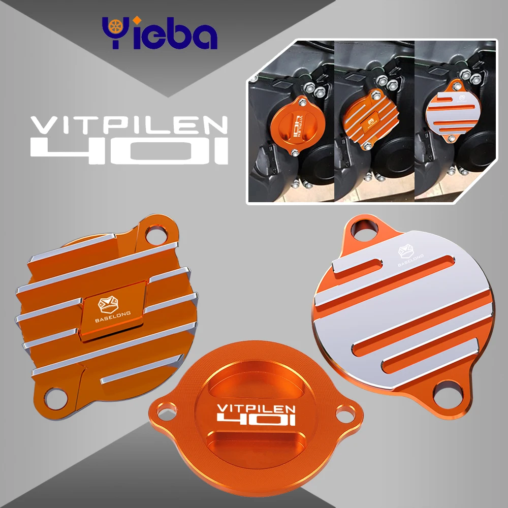 Per Husqvarna 401 Vitpilen 2018-2023 2022 2021 2020 2019 401 Vitpilen Vitpilen 401 Moto 401 Vitpilen Tappo Coperchio Filtro Olio