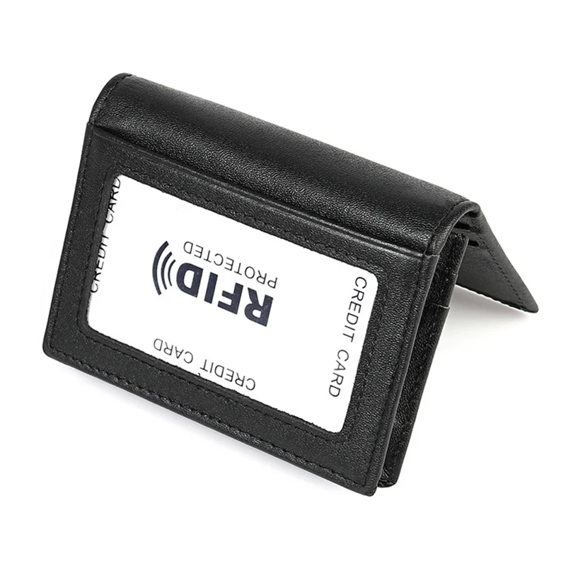 

Кошелек ручной работы из натуральной коровьей кожи с RFID-защитой и отделением для кредитных карт