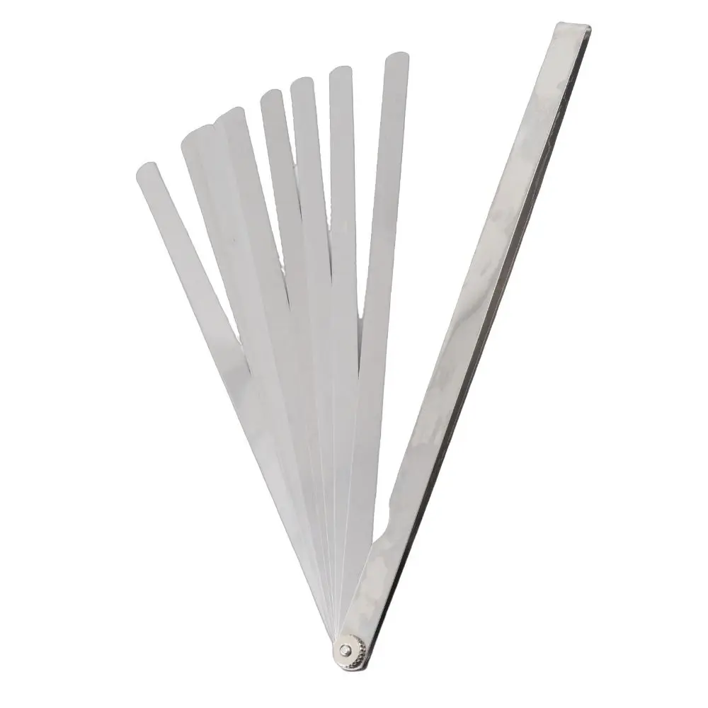17 블레이드 메트릭 필러 게이지 ? 0.02-1.00mm ? 스테인리스 스틸 ? 간격 측정 도구 ? 12인치 길이 / 300mm ? 표시된 미터법