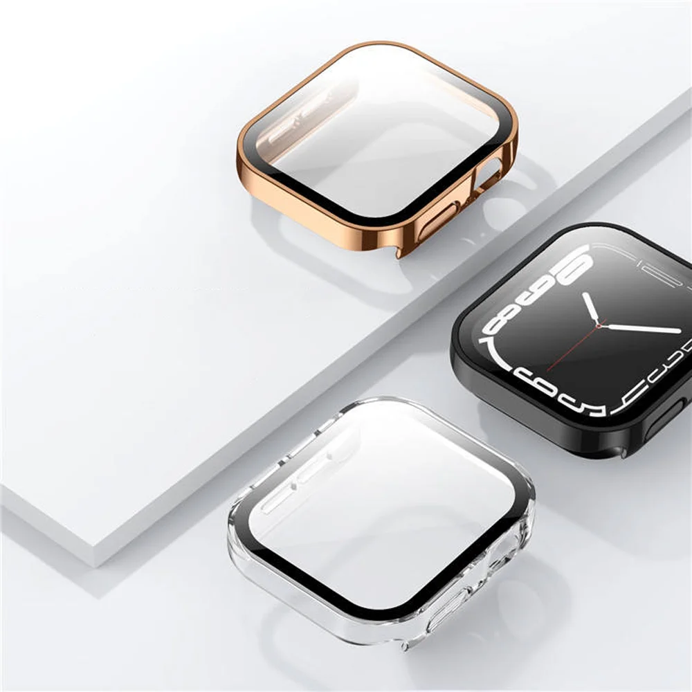 Premium Glass Cover for Apple Watch - Straight Edge Screen Protector