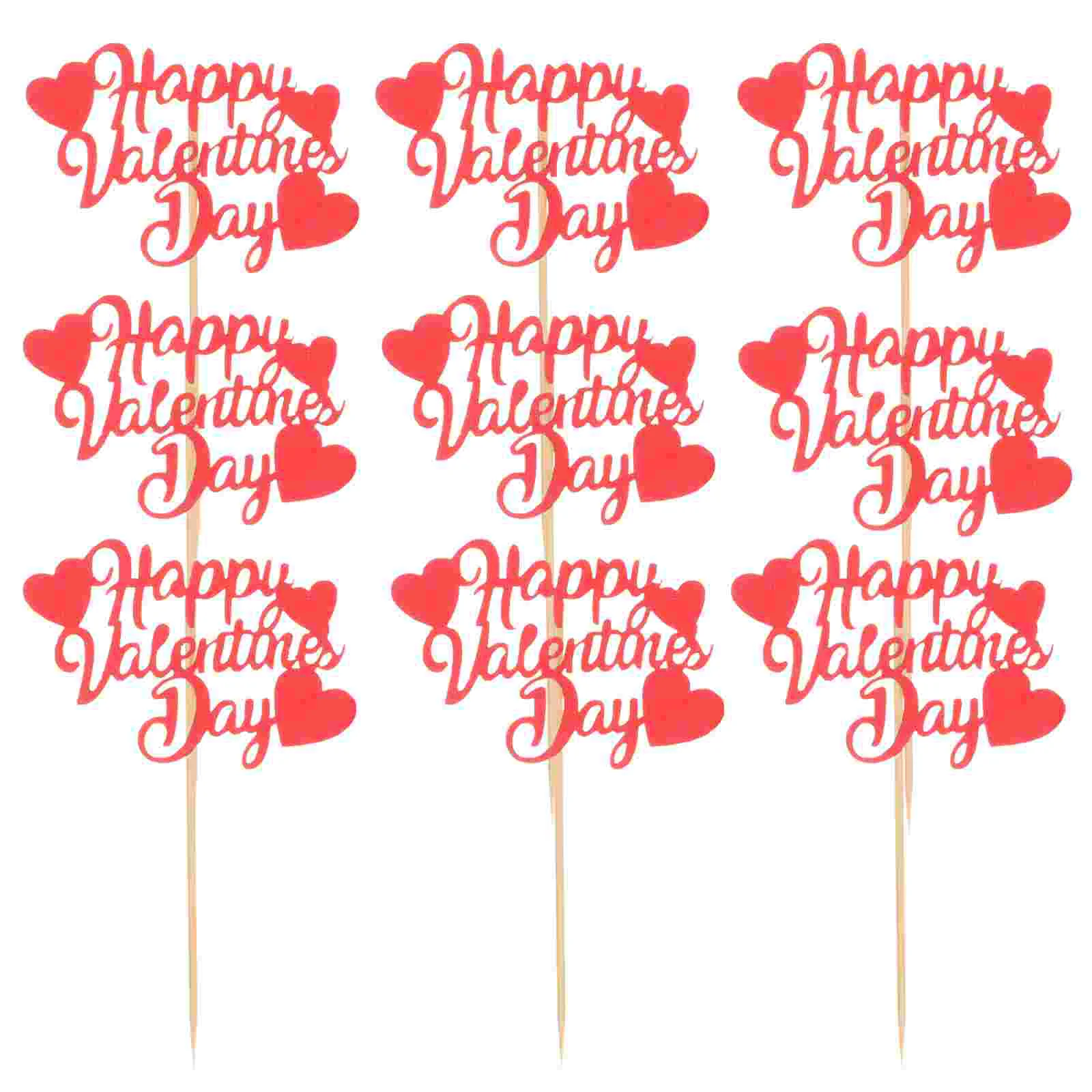 

Bridal Shower Cake Decors Valentine's Day Card Wedding Decorations Festival Pick