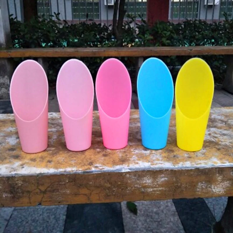 1Pc Soil Plastic Spade Shovel Cup Succulent DIY Bonsai Plant Helper Garden Tool 5