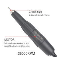 Strong 90+102L 35000rpm Jewelry Machine Professional Nail Drill Set Decoration Foot Tool fror Home 2