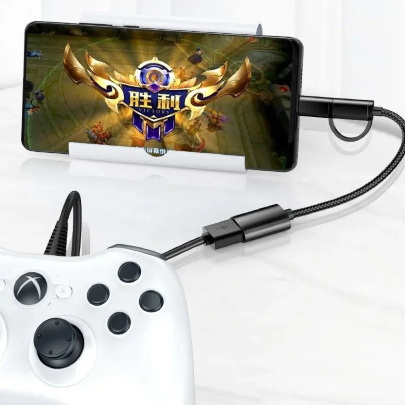 2in1 USB OTG Adapter Cable USB Female To Micro USB Male Converter Otg Adaptateur Un Câble