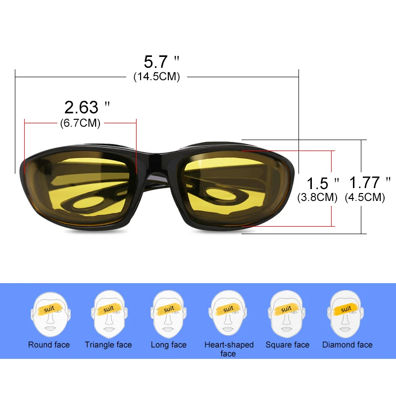 Cycling Motorcycle Glasses Windproof Riding Goggles Sports Bike Men Women Outdoor Sunglasses Goggles UV Protective motorcycle goggles
