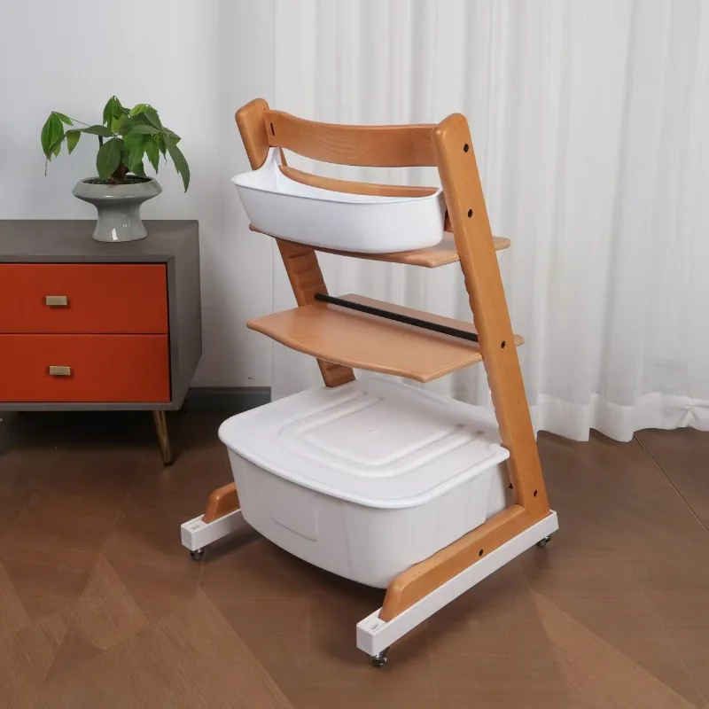 Growth Chair Storage Box Baby High Chair Storage Basket Children's Seat Storage Box Accessories