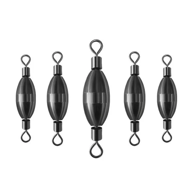 5pcs 1g-18g Brass Swivel Weight Sinker 1