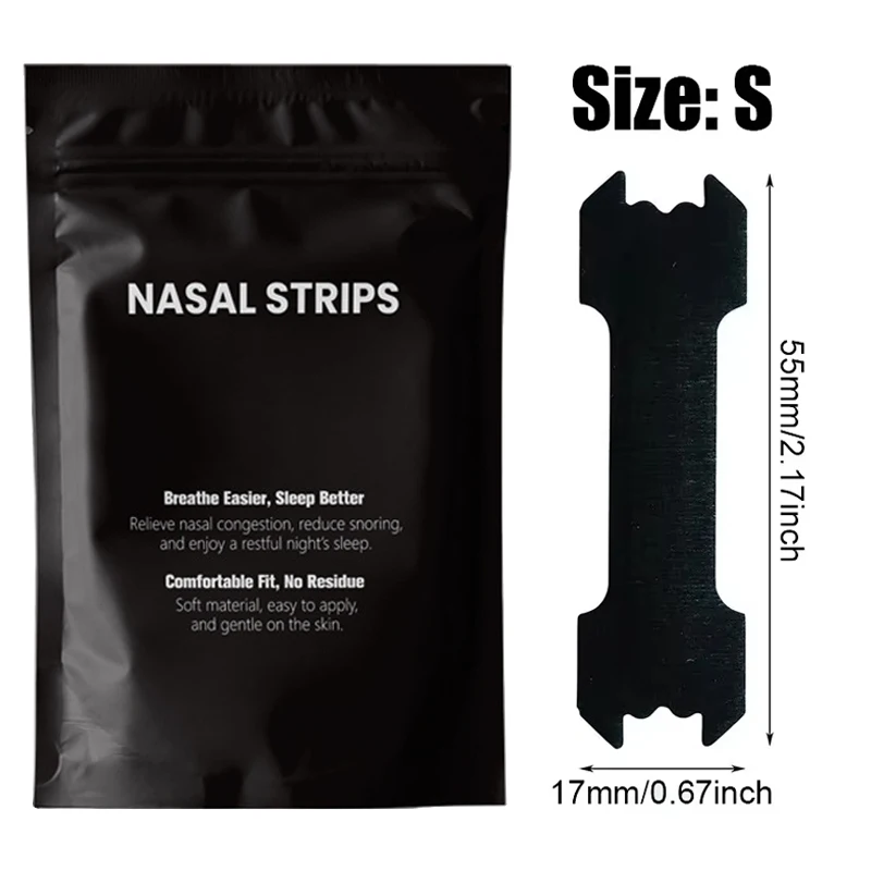 30/60/90PCS Cerotto Naso Anti Russamento Strisce Nasali Extra Resistenti Respirazione Migliore - Foto 9 di 10