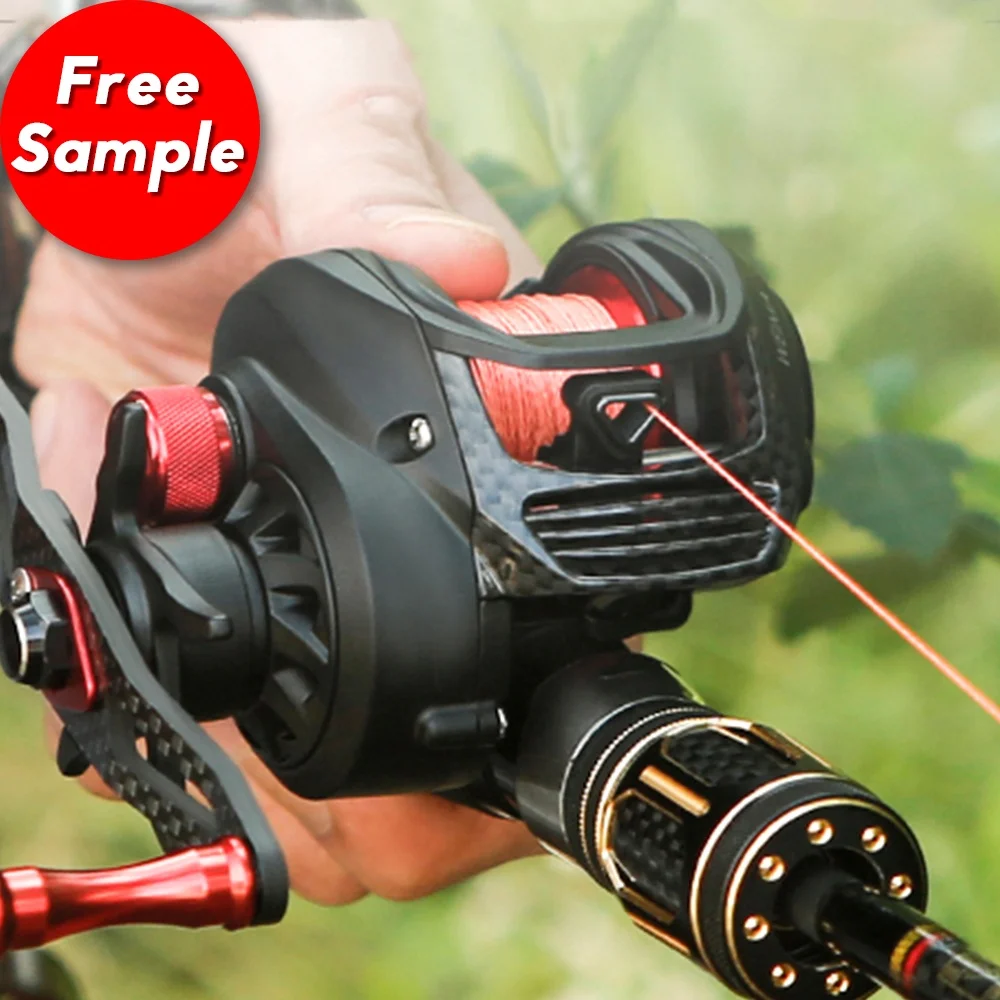 

NewBility wholesale 10+1 BB Carbon Frame Ratio 7.1:1 NMB smooth bearing baitcast fishing reel