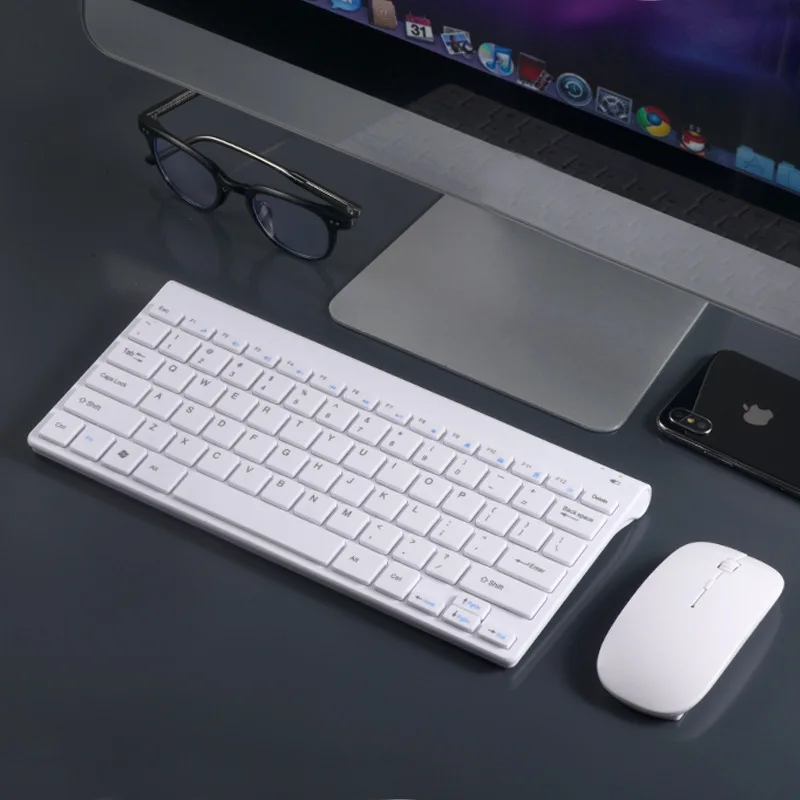 Xiaomi Teclado sem Fio e Mouse Combinação Bluetooth 78 Teclas Teclado e Portátil sem Fio para Windows pc Ipad Gamer Acessórios - Imagem 5