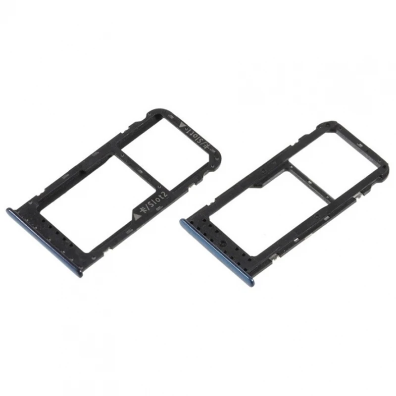 Huawei Honor 6C Pro / V9 Play Adapter Micro Sd Card Blue # Huawei Honor V9 Play Sim Tray (Jmm-Al00, Jmm-Am10, Jmm-Tl00, Jmm-Tl10) # Huawei Honor 6C Pr