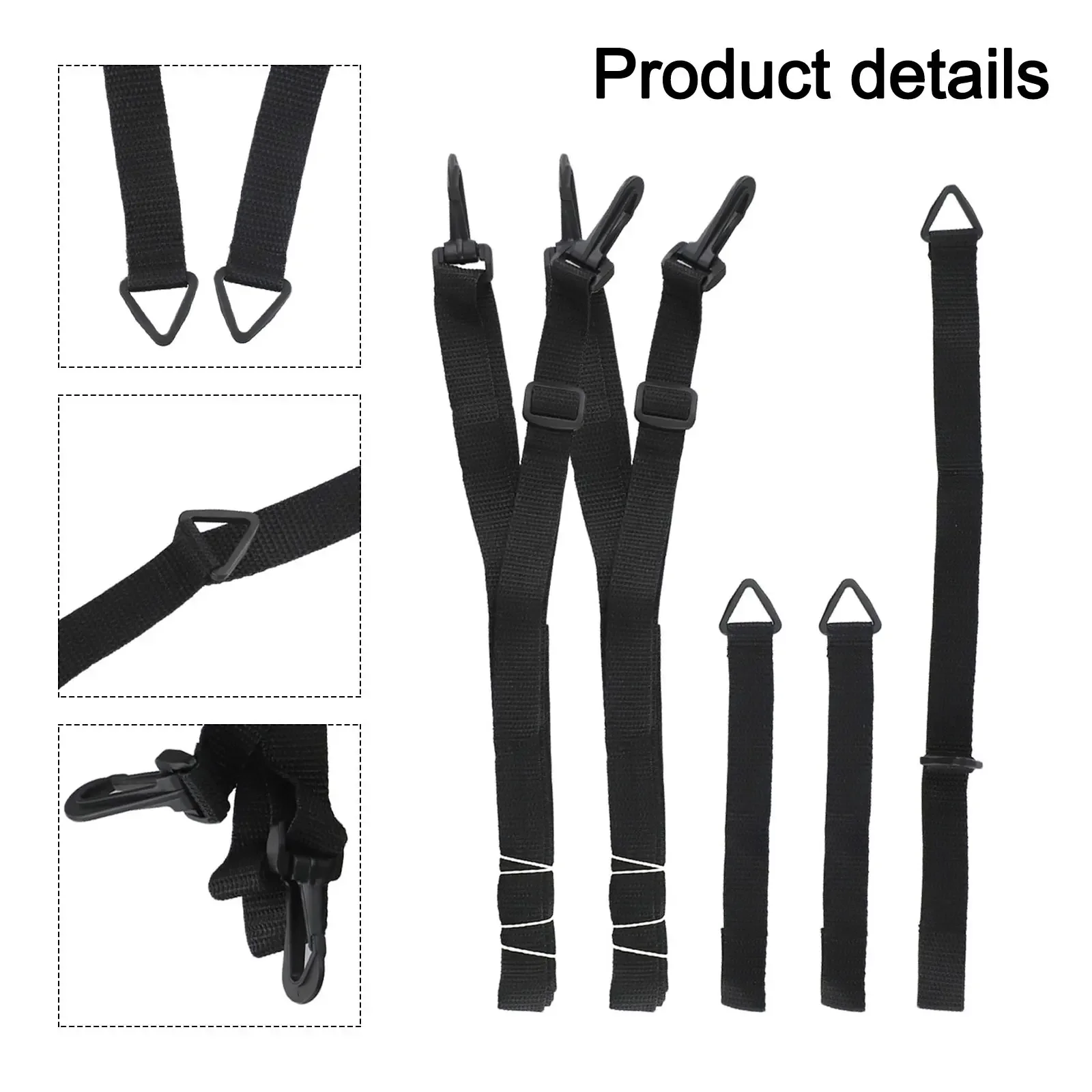 Adjustable Fixing Strap Cantilever Parasol Strap Strong Polyester Material Adjustable Size Options For Terrace