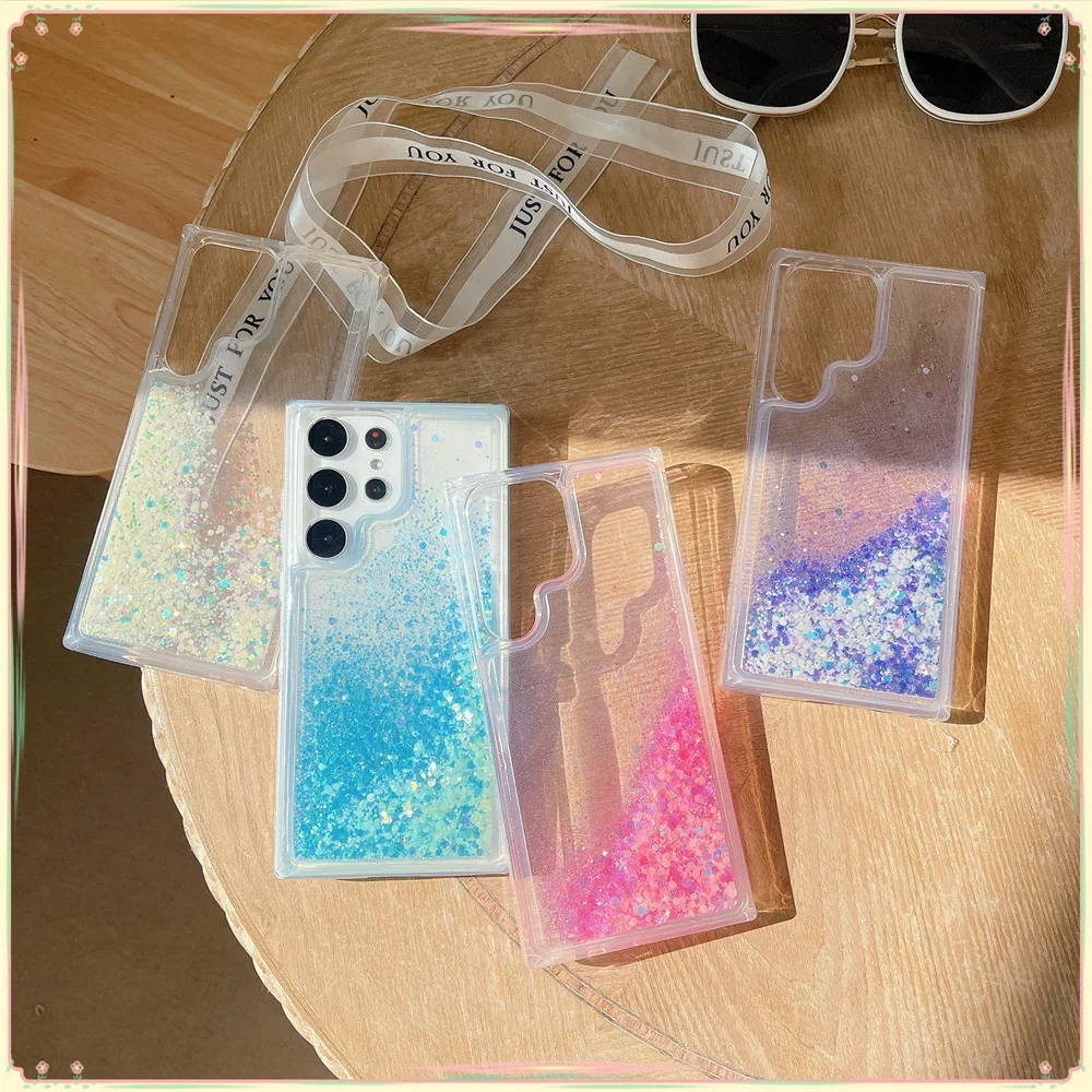 Luminous Bling Glitter Quicksand TPU Soft Case