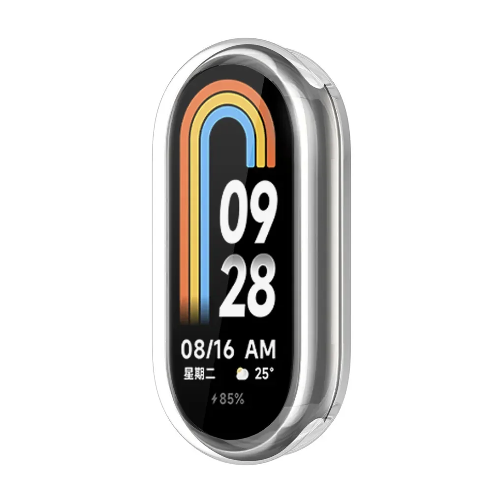Electroplated TPU Soft Protective Smart Watch Case Cover