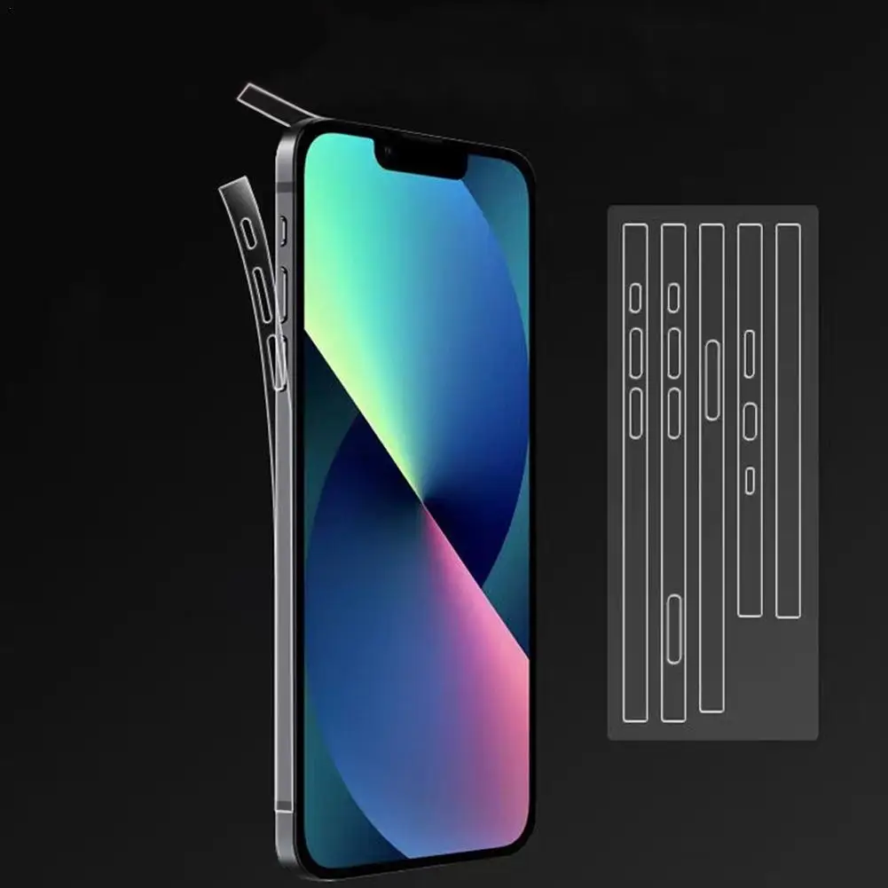 Pellicola Proteggi Schermo Trasparente Per Iphone 15 Adatta Per Iphone 15 Promax Border Film Apple Phone Straight Side