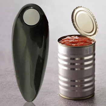 Electric Can Opener Hands Free Bottle Opener Battery Operated Tin Opener One Touch for Weak Hands for All Kinds of Jars 3