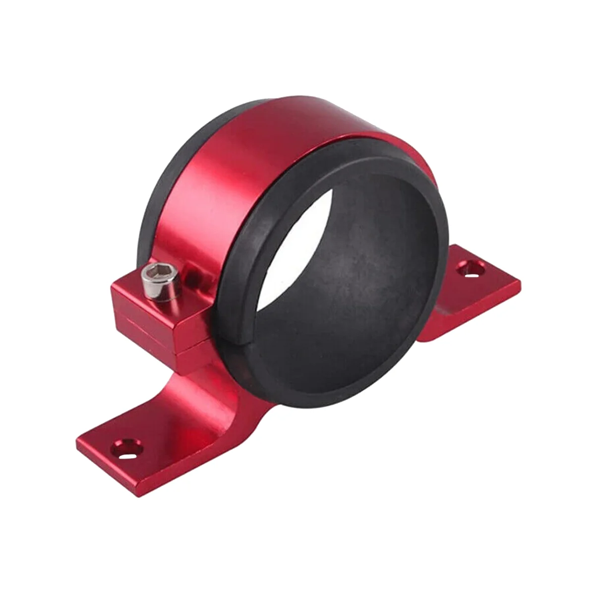 

Red 60mm Fuel Pump Single Mount Bracket Fuel Filter External Bracket Clamp Cradle for 044 BOSCH
