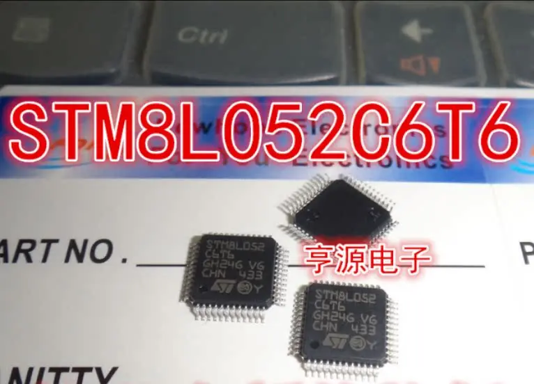 

Новинка, 10 шт. STM8L052C6T6 STM8L052 STM32L052C8T6 STM32L053C8T6 QFP48