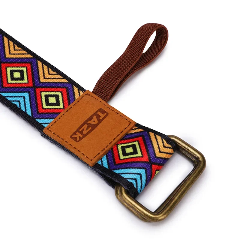 1.8M Retro Ethnic Style Printed Yoga Strap Yoga Belts Indoor Dance Fitness Body Building Training Stretching Band Supplies