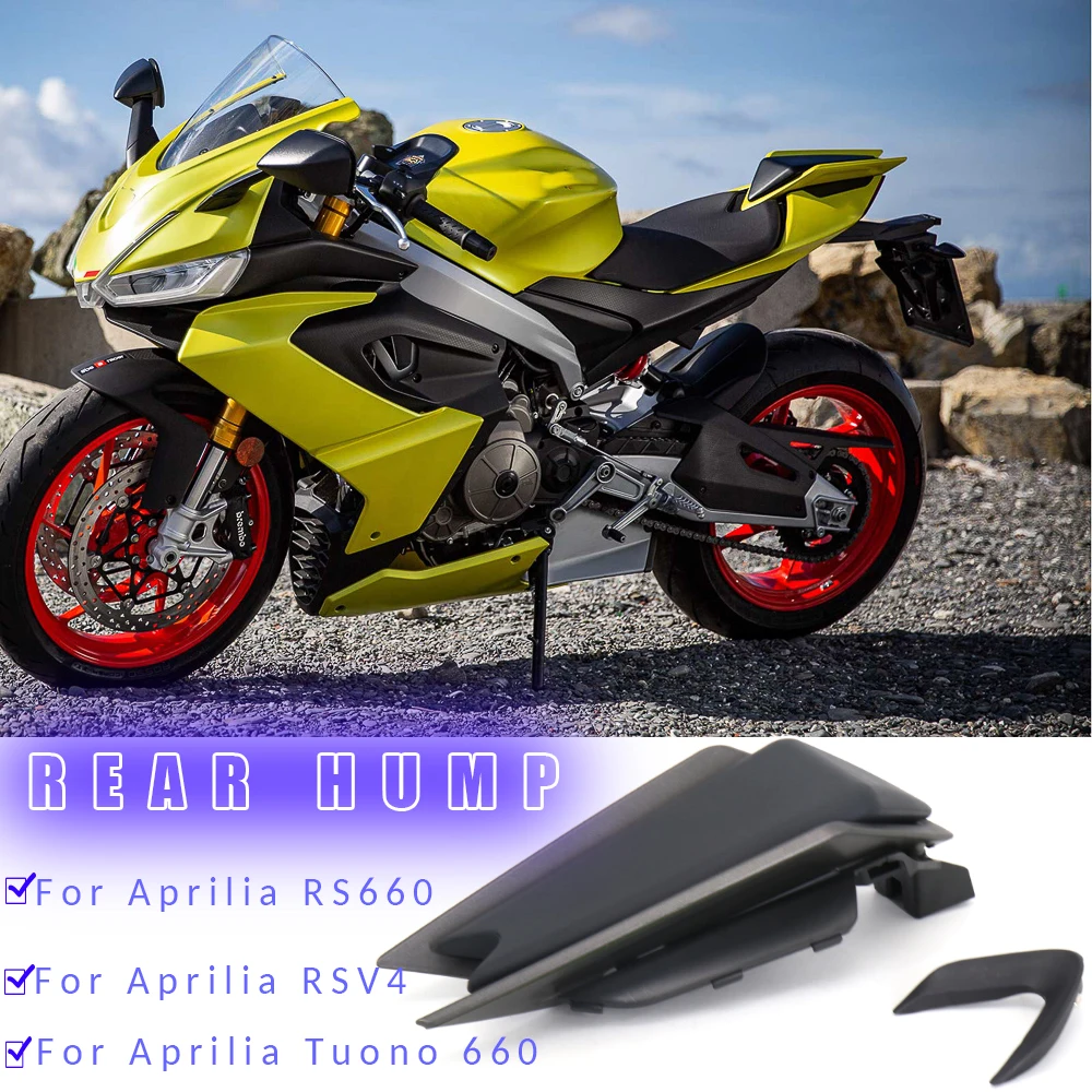 

Motorcycle Rear Passenger Pillion Seat Cover Fairing Seat Cowl Hump Spoiler FOR Aprilia RS660 RS 660 Tuono 660 2020- RSV4 2021-