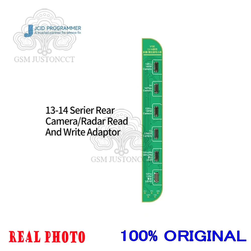JC JCID V1SE V1SPRO 프로그래밍 가능 LiDAR 케이블 (아이폰 12, 13, 14 Pro Max용), 카메라 지연, 거리 측정 오류, 3D VR 스캐닝 수리