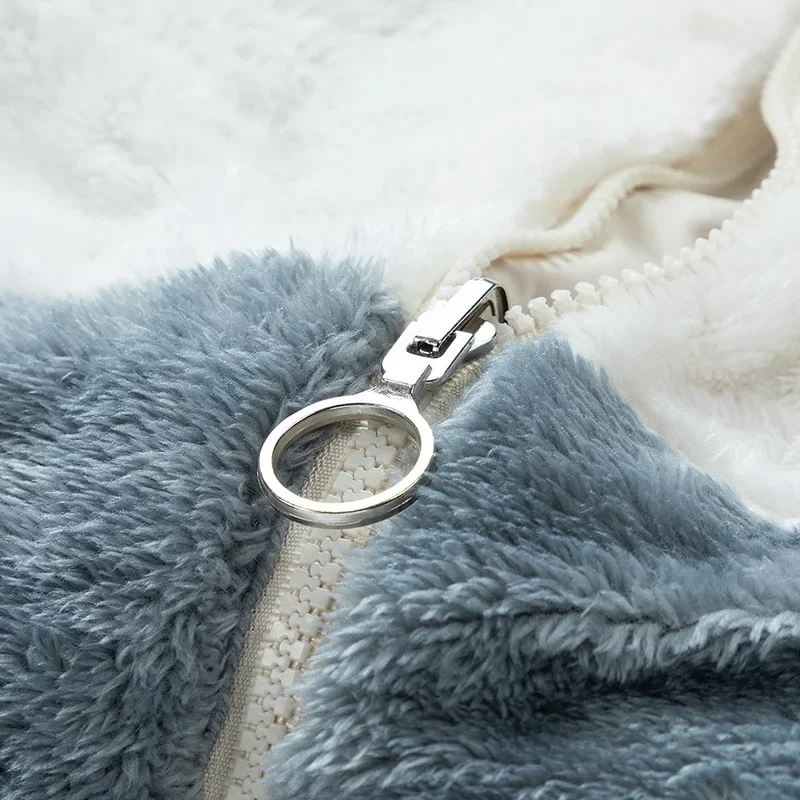 Men's Winter Parkas Double Sides Wear Warmer Windbreaker Couple Cotton-padded Coat Outerwear Quality Down Jackets Plus Size 5XL