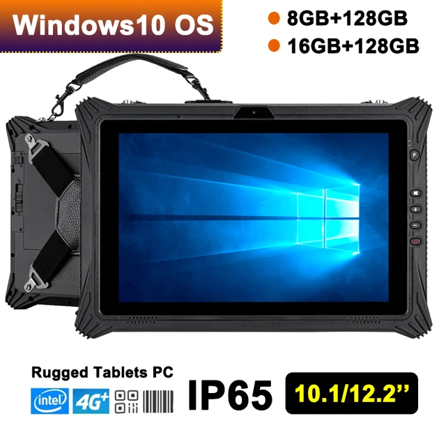 EM-Q19 Slim Rugged Windows Tablet with Barcode Scanner