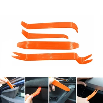 Set di strumenti manuali per auto Kit di strumenti per smontaggio auto Riparazione stereo Strumento di riparazione DVD Strumento per la rimozione del cruscotto Pannello di rivestimento in plastica interna 1