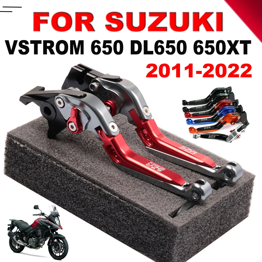 AdjustableFoldingBrakeClutchLeversForSUZUKIVSTROM650DL650