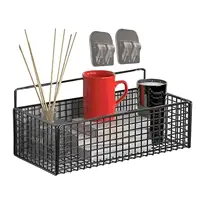 Bathroom self-adhesive shelf