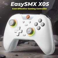 EasySMX X05 Wireless Gamepad Controller with Bluetooth, Dongle, Wired for PC/Phone/Switch/ Steam Gamer, Hall Effect 1