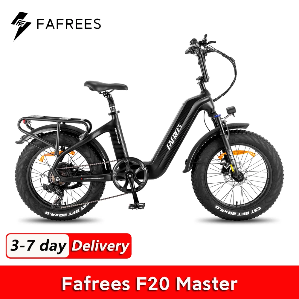 Fafrees F20 Master Bicicletta Elettrica 500W 48V 22.5Ah 20 Pollici Mtb Mountain Bike Outdoor In Fibra Di Carbonio Fat Ebike Per Adulti