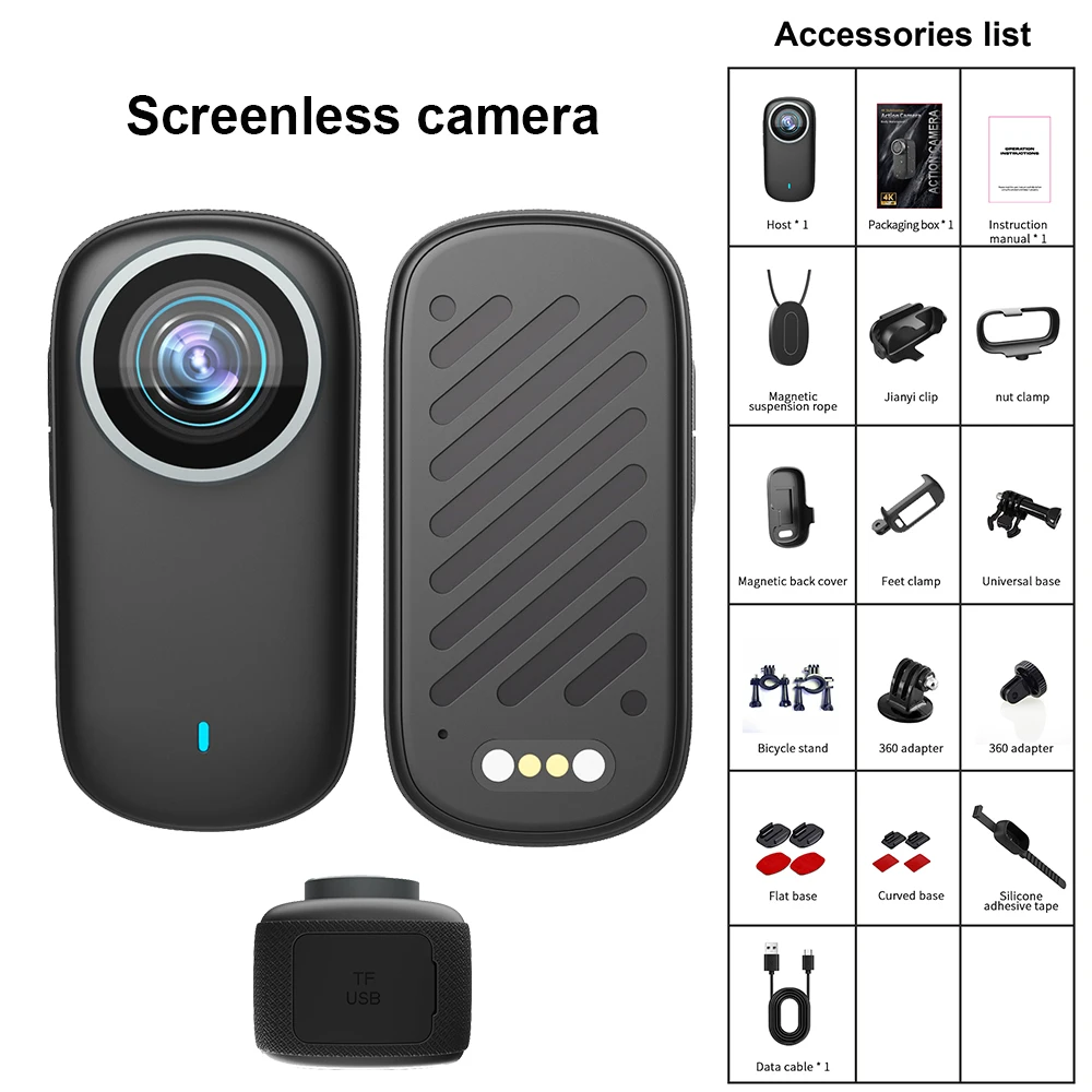Screenless camera