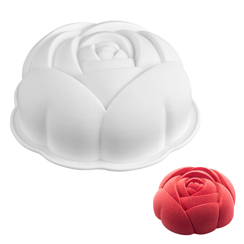 Силиконовая форма для формы торта SILIKOLOVE Rose силиконовая выпечки инструменты