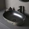 Ceramic Porcelain Table Sink Rectangular Bathroom Vessel Sink Vanity Bowl Art Basin Balcony Lavatory Countertop Washing Basin 1