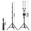 45W LED Video Light Double Arms Fill LED Light Selfie Light Long Strips LED Light for Photo Studio Live Broadcast Tiktok Stream 2