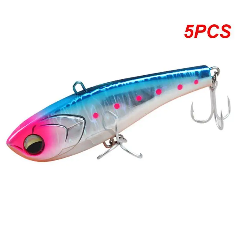

5 шт. 70 мм/90 мм, вибрирующие тонущие приманки, приманка для зимней рыбалки, искусственная Бриллиантовая подледная рыбалка для щуки