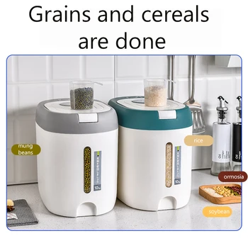 5KG/10KG Rice Dispenser Storage Container 2