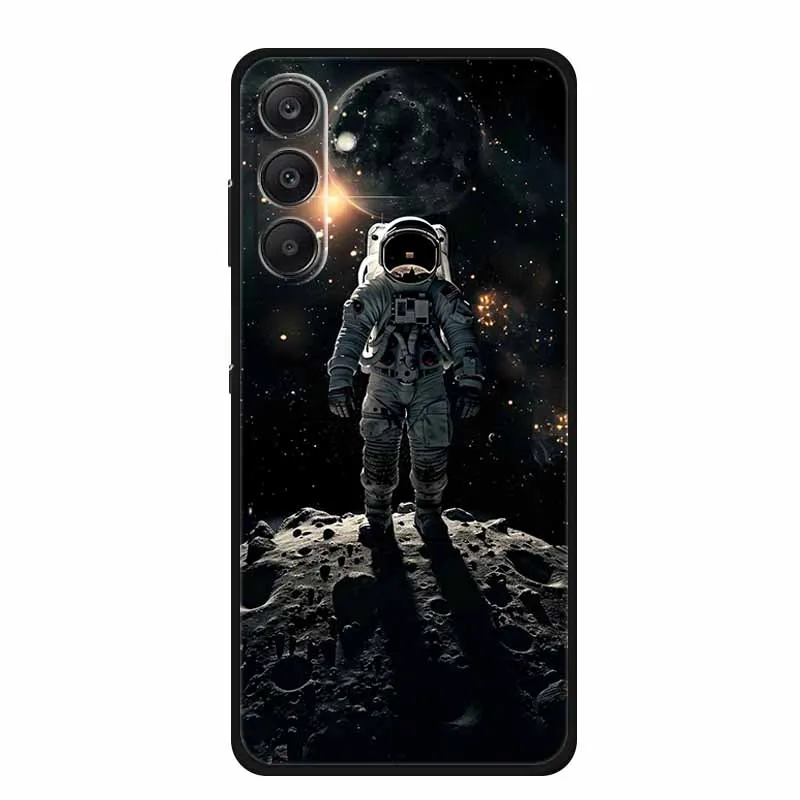 Cool Astronaut Space Soft Silicone TPU Phone Case