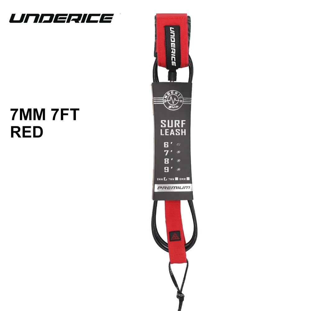 Premium Surfboard Leash: Durable TPU, Stainless Swivels,