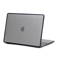 Laptop Case For 2024 MacBook M3 Air 13 A3113 Cover with Cooling Holes TPU Edge PC Cover for M3 Pro 14 16.2 M4 Air 15 2025 Case