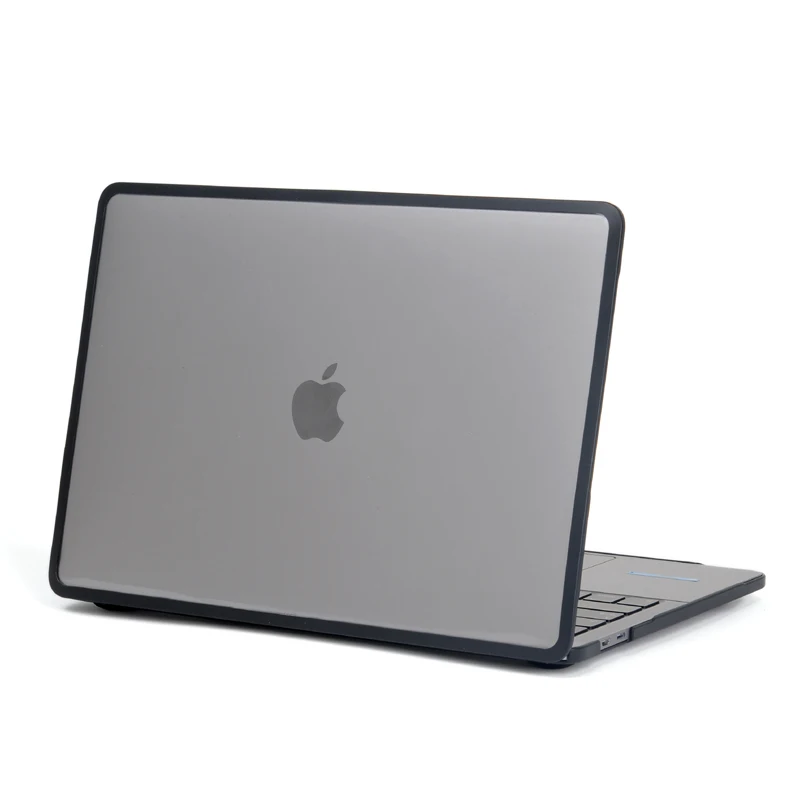 Portátil com Furos de Refrigeração Borda Tpu Tampa do pc Macbook m2 Pro 13 A2338 2023 m3 Pro 14 16.2 ar 15 2023 Case