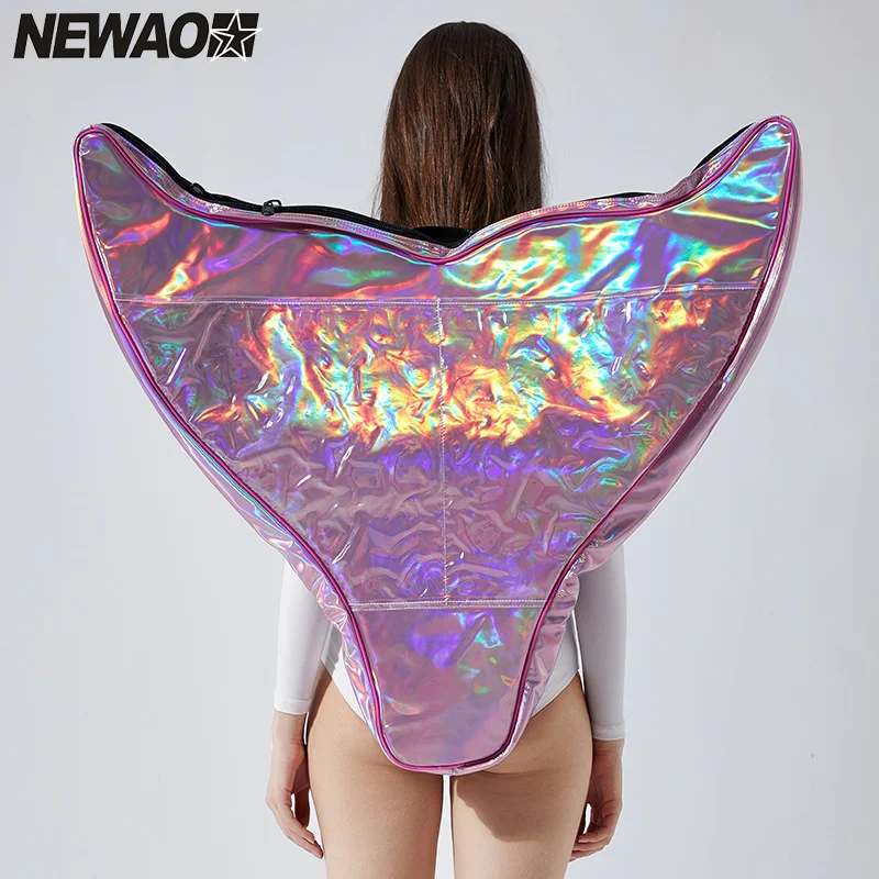 

Newao Mermaid Flippers Pack Outdoor Adult Diving Swimming Single Webbed Mermaid's Tail Free Workout Devices Tide