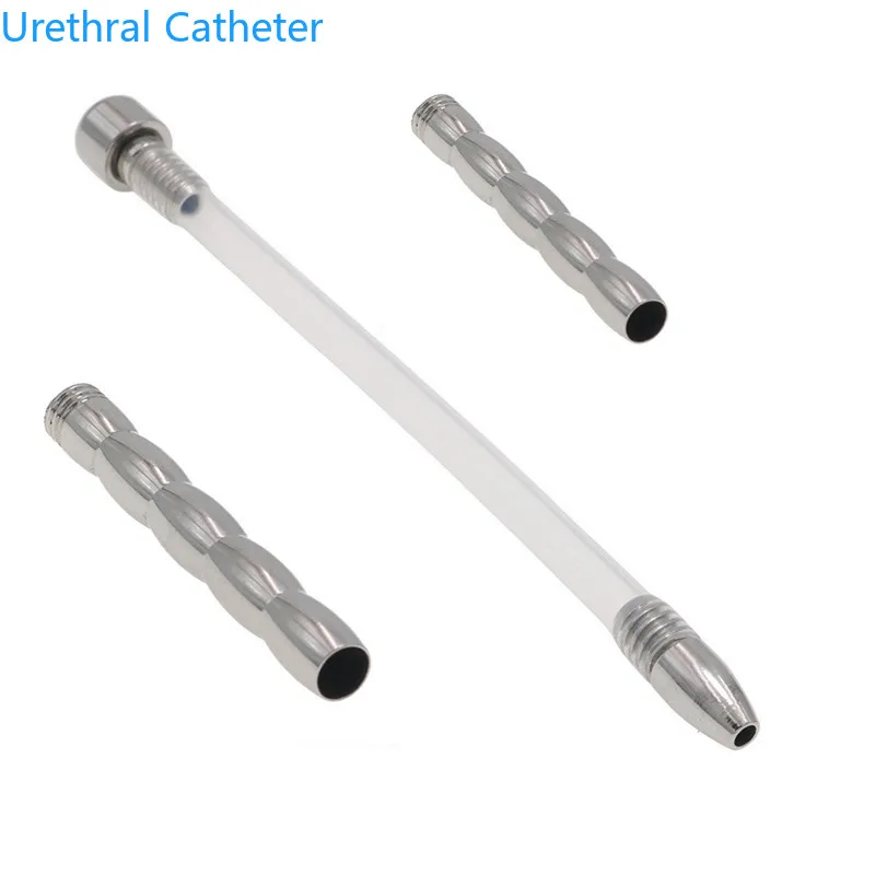 Urethral Prince Stretching Horse Stimulate Fetish Catheter Sounding Penis Plug Dilator Penis Inserts Sex Toys for Men Gay