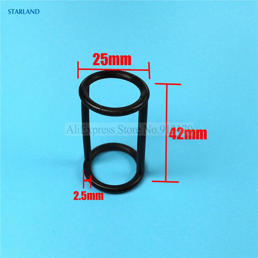 Description Picture 4 of item1 H-Shaped Seal Ring Black Spare Part Long Rubber Ring For Donper Commercial Soft Serve Ice Cream Machines Accessory Height 42mm