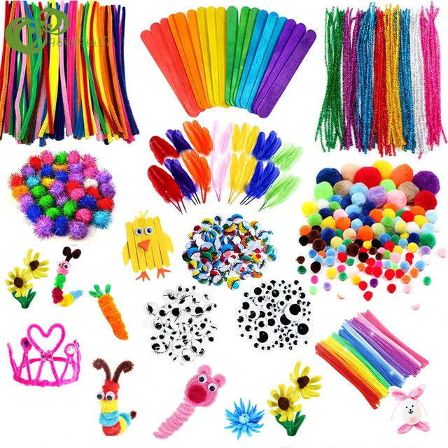 Arts & Craft Supplies for Kids Craft, Assorted Kids Craft Art