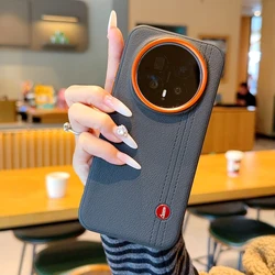 Elegant Leather - Wrapped Phone Case with Minimalist Solid Color Design for Honor Magic8 (Black)