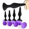 Silicone Anal Plug Sex Toys for Woman Prostate Massager Butt Plug Buttplug Anal Sex Toys for Men Adults Adult Game XL/L/M/S Size 1